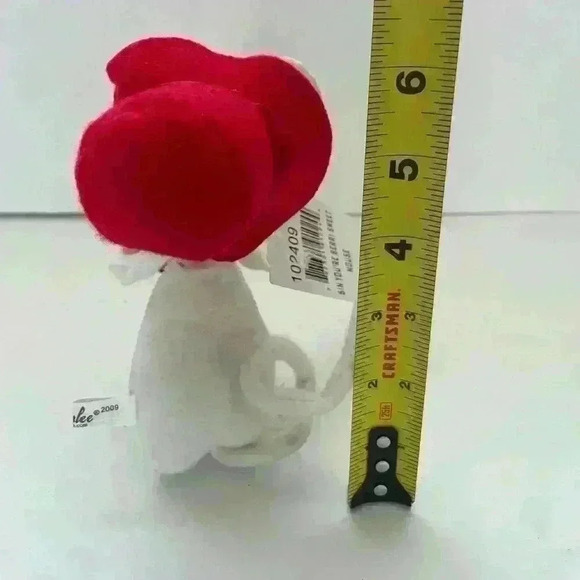 Annalee 6" 2009 Valentine Day doll You're Berry Sweet Boy Mouse 102409 - Picture 2 of 4